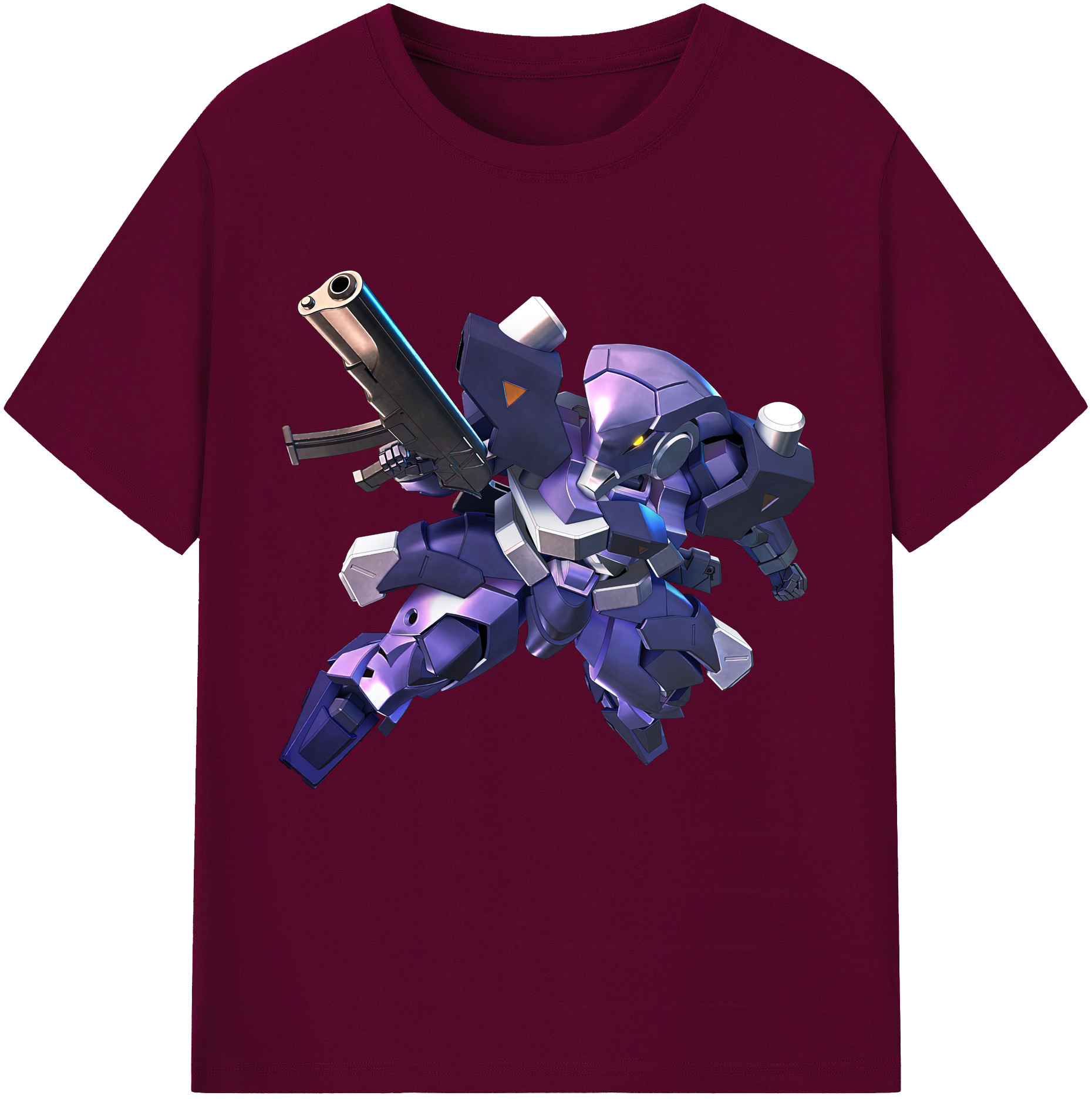 （画像用） 機動戦士ガンダム Mobile Suit Gundam レディースカジュアルプリントTシャツ（綿100％）